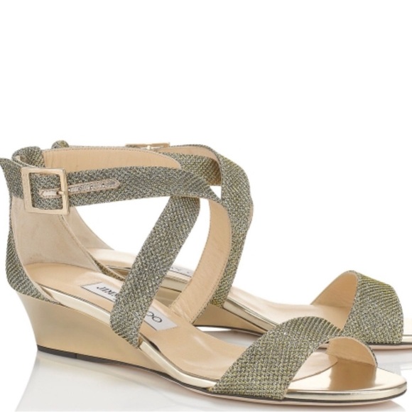 Jimmy Choo Chiara Wedge Sandals - Picture 3 of 8